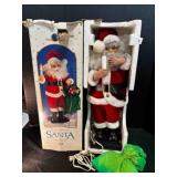 29" Animated Santa Lights & Motion work per seller
