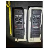 2 Walkie Talkies, 2-watt, 3-channel