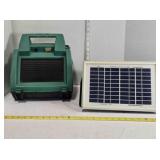 2 Solar-powered electric fence chargers