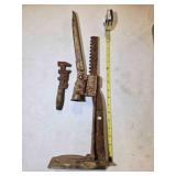 Vintage bottle capper & monkey wrench