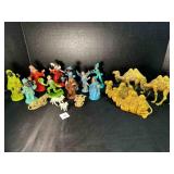 18 Rubber Made in Italy Nativity Set-need to be