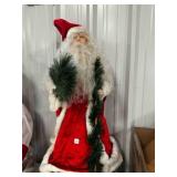 36" Fiber Optics Santa Continuously change colors