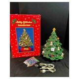 Ceramic Christmas Tree by Christopher Radko miss