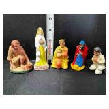 Randon Nativity pcs-2 soft plastic kneeling people