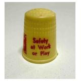 Advertising Plastic Thimble OCAF-Oklahoma