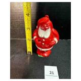 Hard Plastic Santa Claus Sucker Holder Christmas