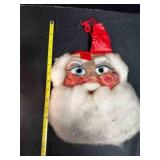 Antique Santa Mask-made from gauze & paint