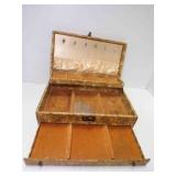 1960s Jewelry Box Floral Pattern