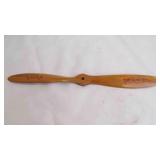 Vintage Top Flite Wooden Model Airplane Propeller