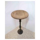 Antique Industrial Floor-Mount Saloon Bar Stool