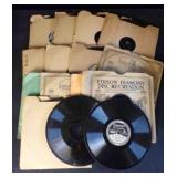 15 Antique 78 Vinyl Records