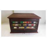 Antique Brainerd & Armstrong Co. Thread Cabinet