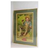 Vintage "The Barefoot Boy" Norman Rockwell Artwork