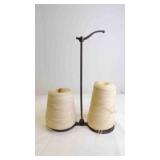 Antique Double Twine & String Dispenser Stand