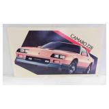 Cardboard Dealership Showroom Advertising Poster