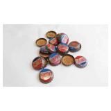 19 Vintage Cork-Lined Pepsi-Cola Bottle Caps