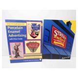 2 Porcelain Enamel Advertising Signs Reference
