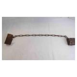 Antique 21ï¿½" Iron Milking Shackle/Cow Kicker