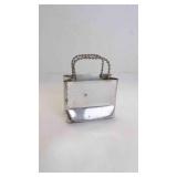 Vintage Miniature Desktop Business Card Holder
