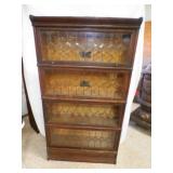 Antique Macey 4-Tier Stacking Barrister Bookcase