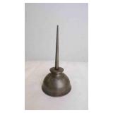 Vintage Thumb-Press Dome Oiler Can - Rust & Patina