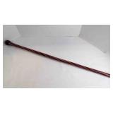 Antique Hand-Blown Glass "Whimsy" Parade Cane