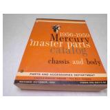 1956-1959 Mercury Master Parts Catalog Chassis &