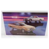 Cardboard Dealership Showroom Advertising Poster