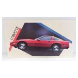 Cardboard Dealership Showroom Advertising Poster