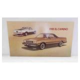 Cardboard Dealership Showroom Advertising Poster