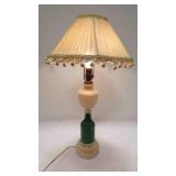 Vintage Alacite Glass Aladdin Electric Table Lamp