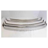 5 NEW 1948-50 Stainless Steel Ford Grill Molding