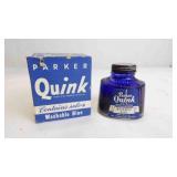 Vintage 1940s Parker Quink Washable Fountain Ink