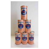 6 Vintage 1954 Mission Orange Drink Coin Banks