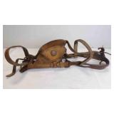 Antique U.S. Calvary Horse Bridle w/Blinders