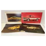Cardboard Dealership Showroom Advertising Posters