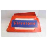 Vintage 1946 Firestone Metal Tire Holder Stand