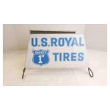 Vintage U.S. Royal Tires Metal Tire Holder Stand