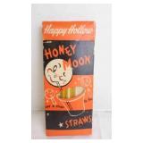 Vintage "Happy Hallow Honey Moon Straws"