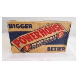 Vintage Power House Candy Bar Store Display Box