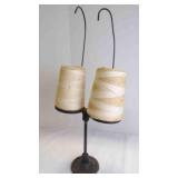 Antique Cast Iron String Dispenser Stand w/ String