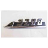 1956-57 Chevy Pickup Chrome 3/4 Ton Fender Emblem