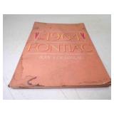 1964 Pontiac Body Shop Manual Stained & Shelf Wear