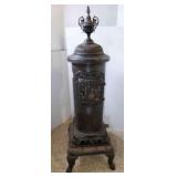 Antique Abram Cox "Gem" Pot Belly Cast Iron Stove