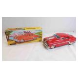 Vintage Minister Delux Friction Tin Toy Sedan Car