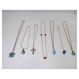 7 Vintage Fashion Jewelry Necklaces