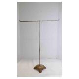 Antique T-Bar Metal Retail Store Display Stand