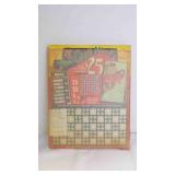NOS Gambling Punchboard - Pristine Condition