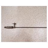Antique Brass & Wood Beer Barrel Tap Pump