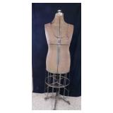 Antique Adjustable Dress Form w/Lower Cage